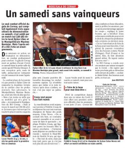 Read more about the article Gala de boxe pro à Cernay – 2 combats