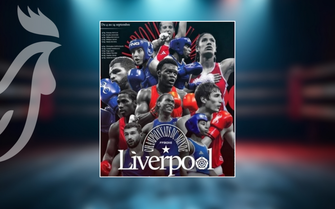Championnat du monde à Liverpool du 04 au 14/09/2025