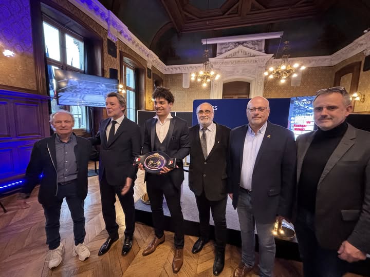 Réception à Troyes en l’honneur de Raphaël Monny